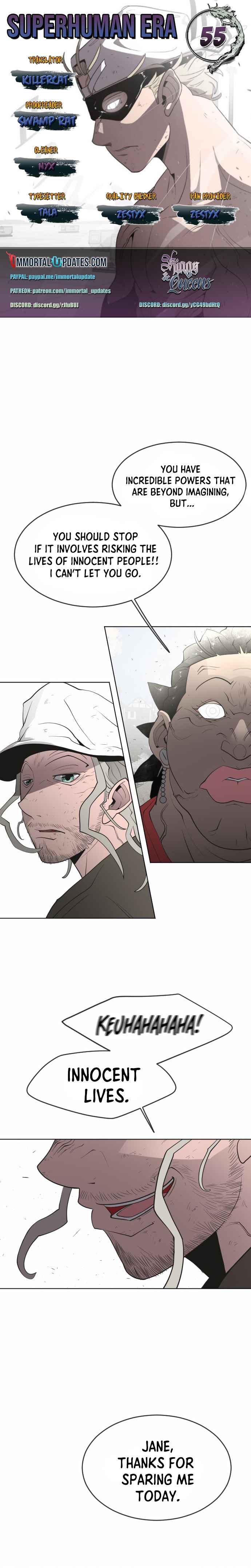 Read Superhuman Era Manga Online