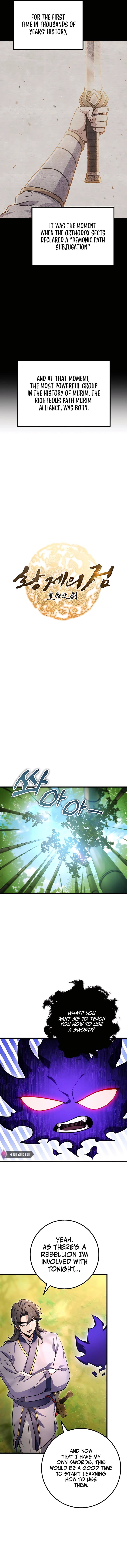 Read THE EMPEROR’S SWORD Manga Online