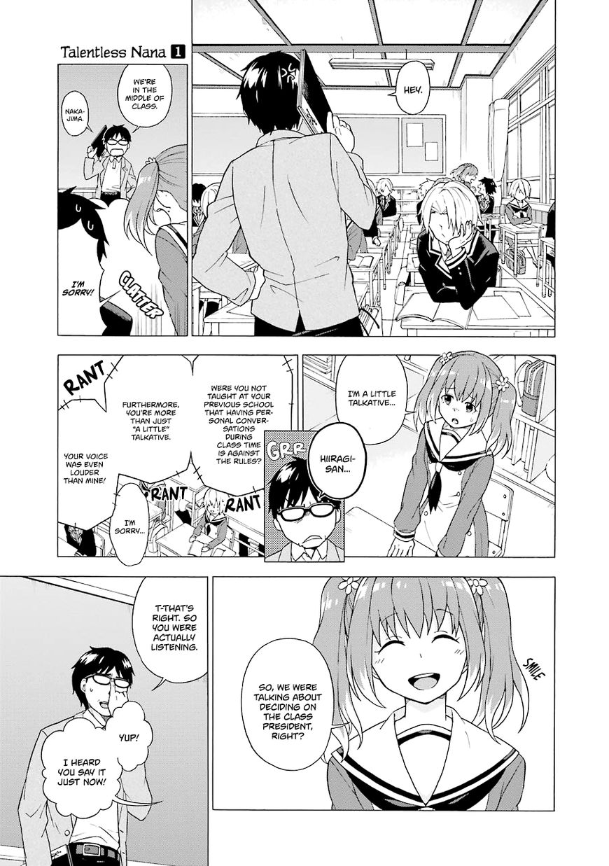 Read Talentless Nana Manga Online