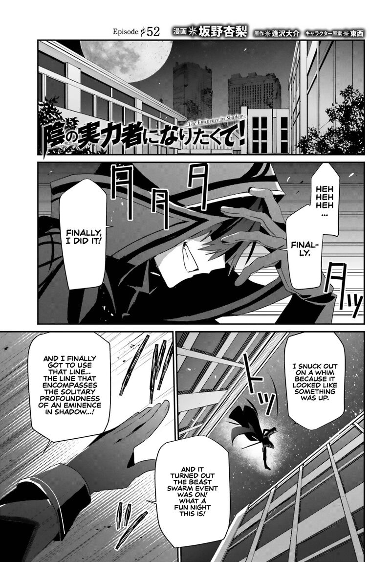 Read The Eminence In Shadow Manga Online