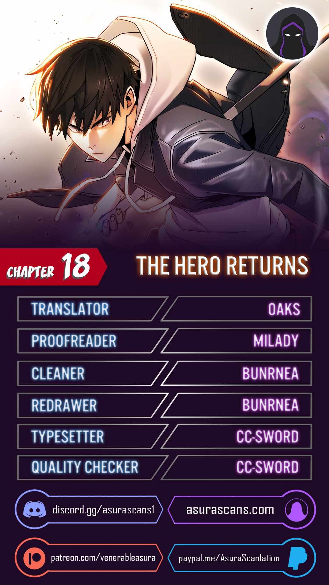 Read The Hero Returns Manga Online