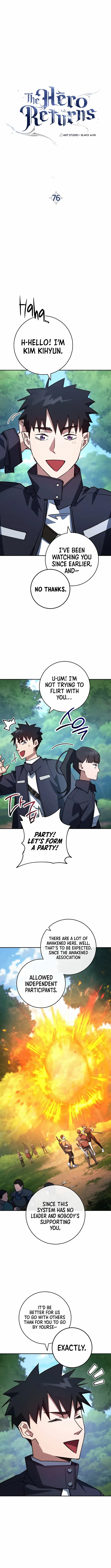 Read The Hero Returns Manga Online