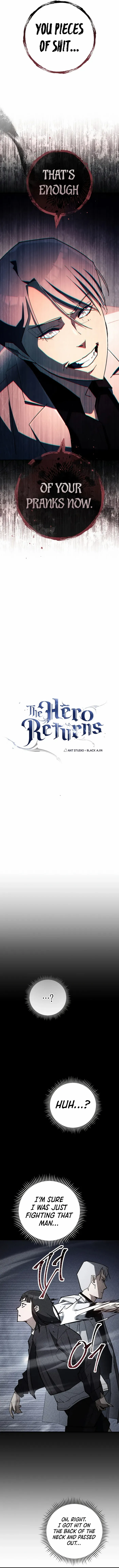 Read The Hero Returns Manga Online