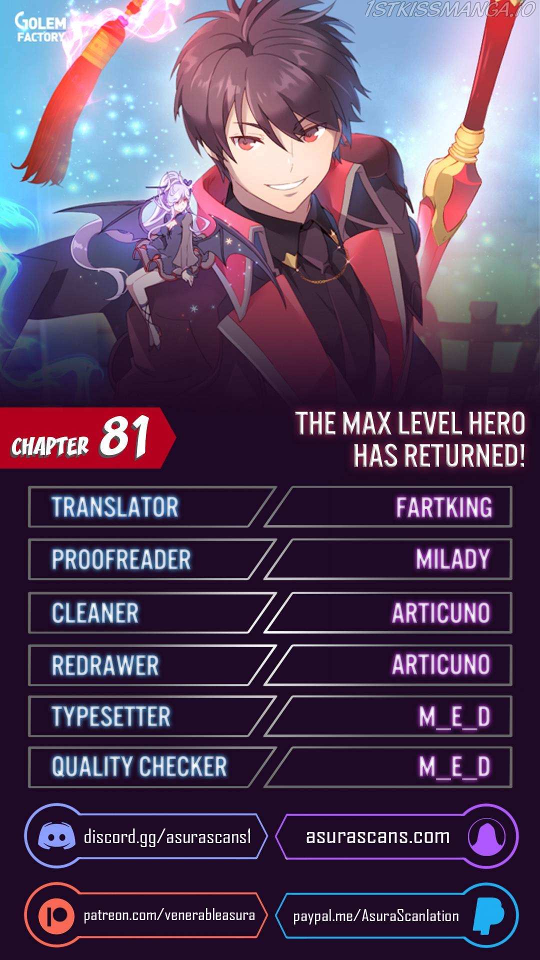 Read The Max Level Hero Has Returned! Manga Online