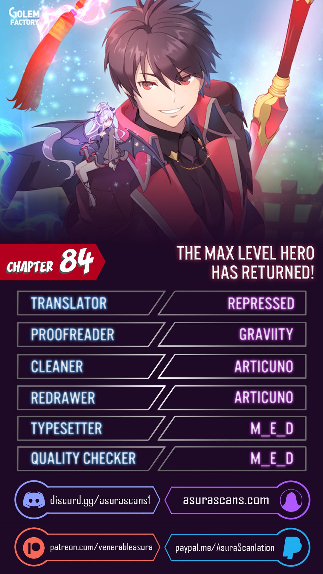 Read The Max Level Hero Has Returned! Manga Online