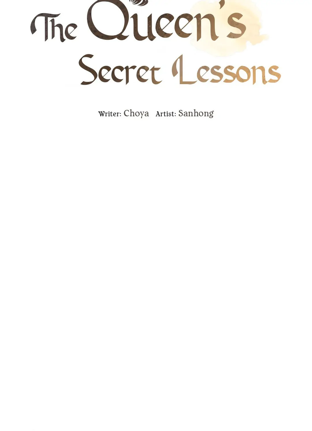 Read The Queen’s Secret Lessons Manga Online