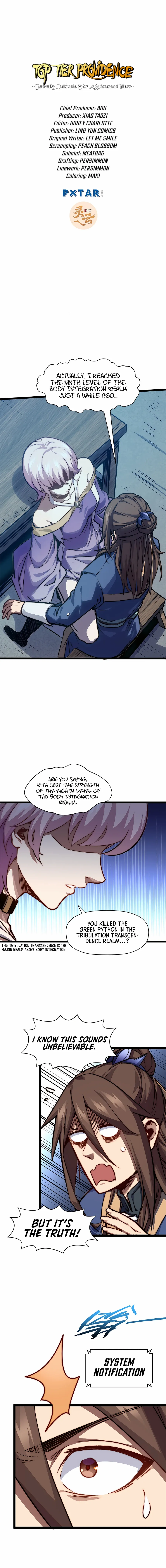 Read Top Tier Providence Manga Online