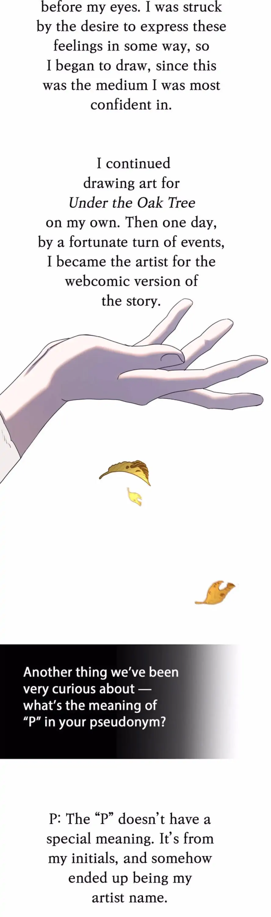 Read Under The Oak Tree Manga Online