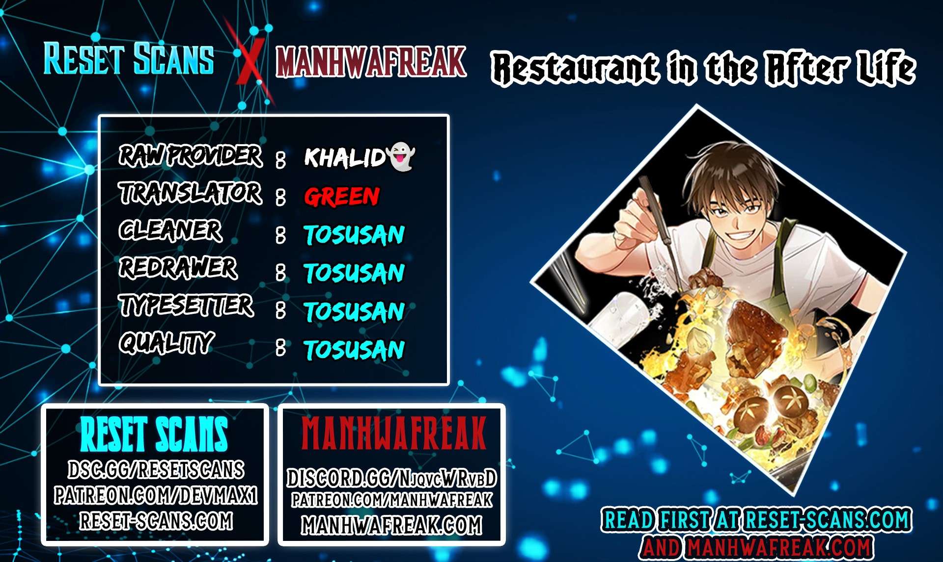 Read Underworld Restaurant Manga Online