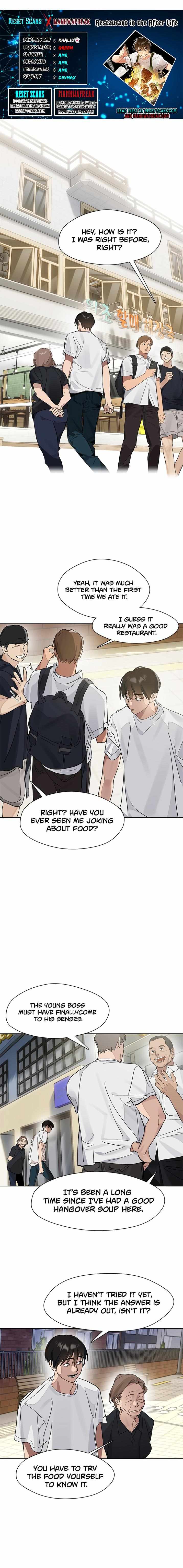 Read Underworld Restaurant Manga Online