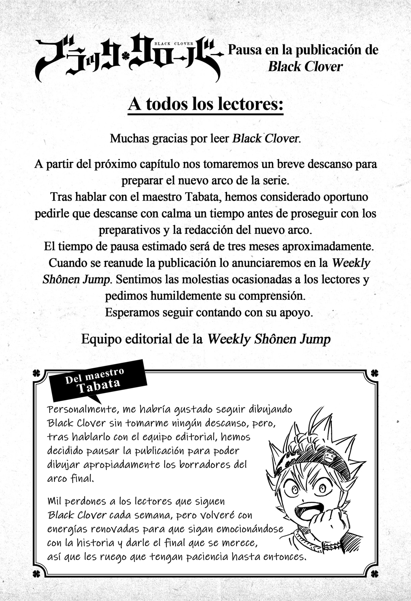 Read Black Clover (es) Manga Online