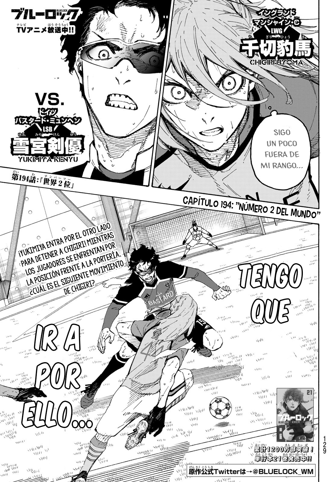 Read Blue Lock (es) Manga Online