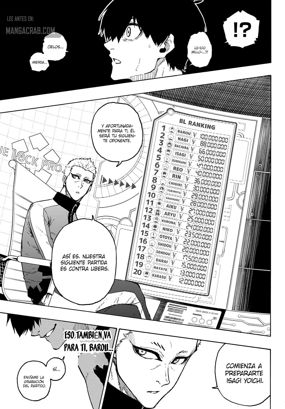 Read Blue Lock (es) Manga Online