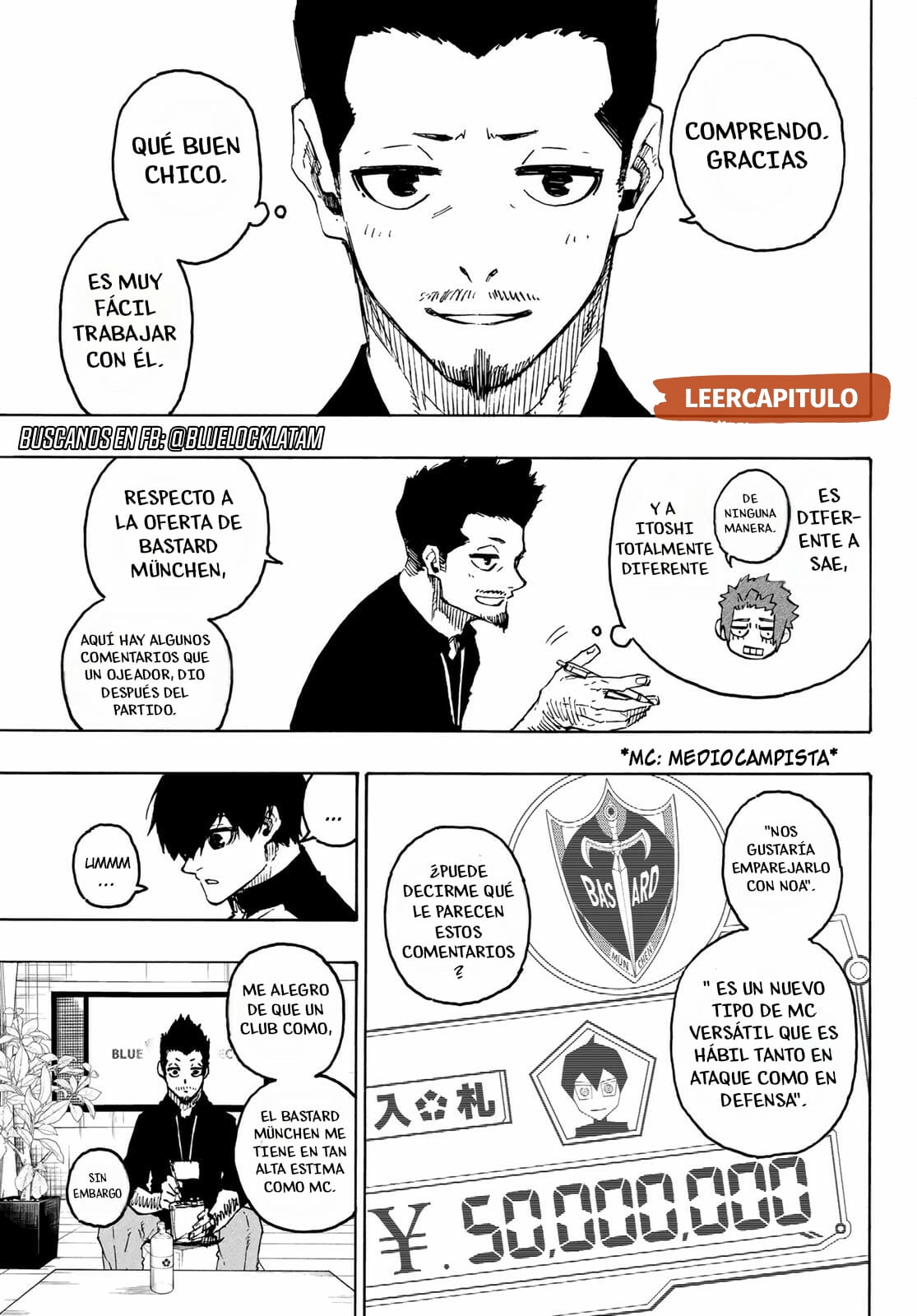 Read Blue Lock (es) Manga Online