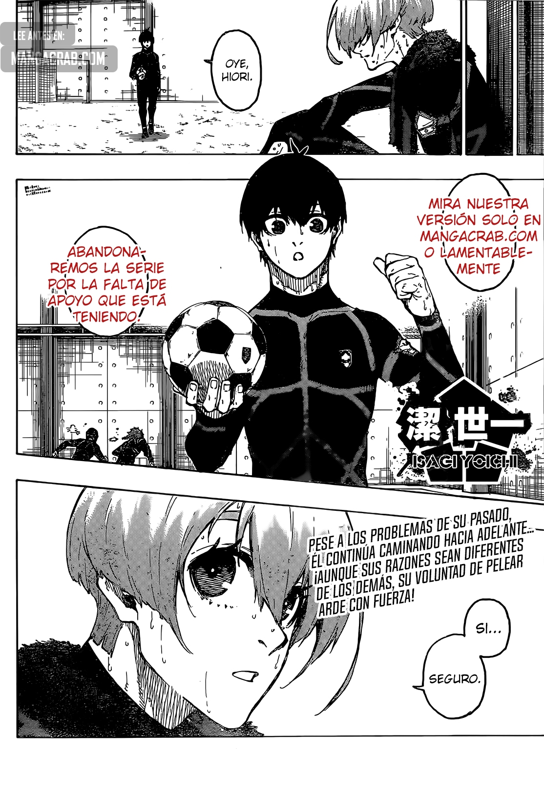 Read Blue Lock (es) Manga Online