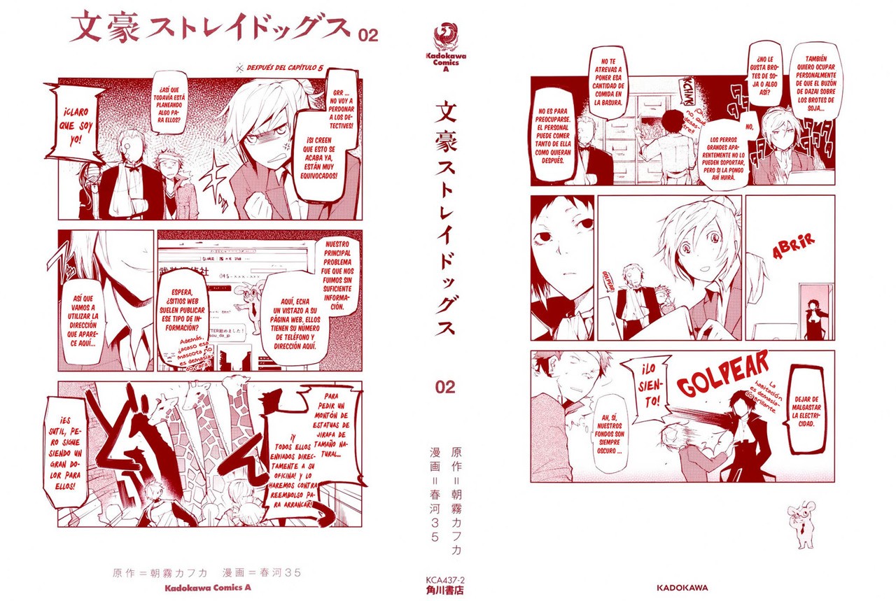 Read Bungou Stray Dogs (es) Manga Online