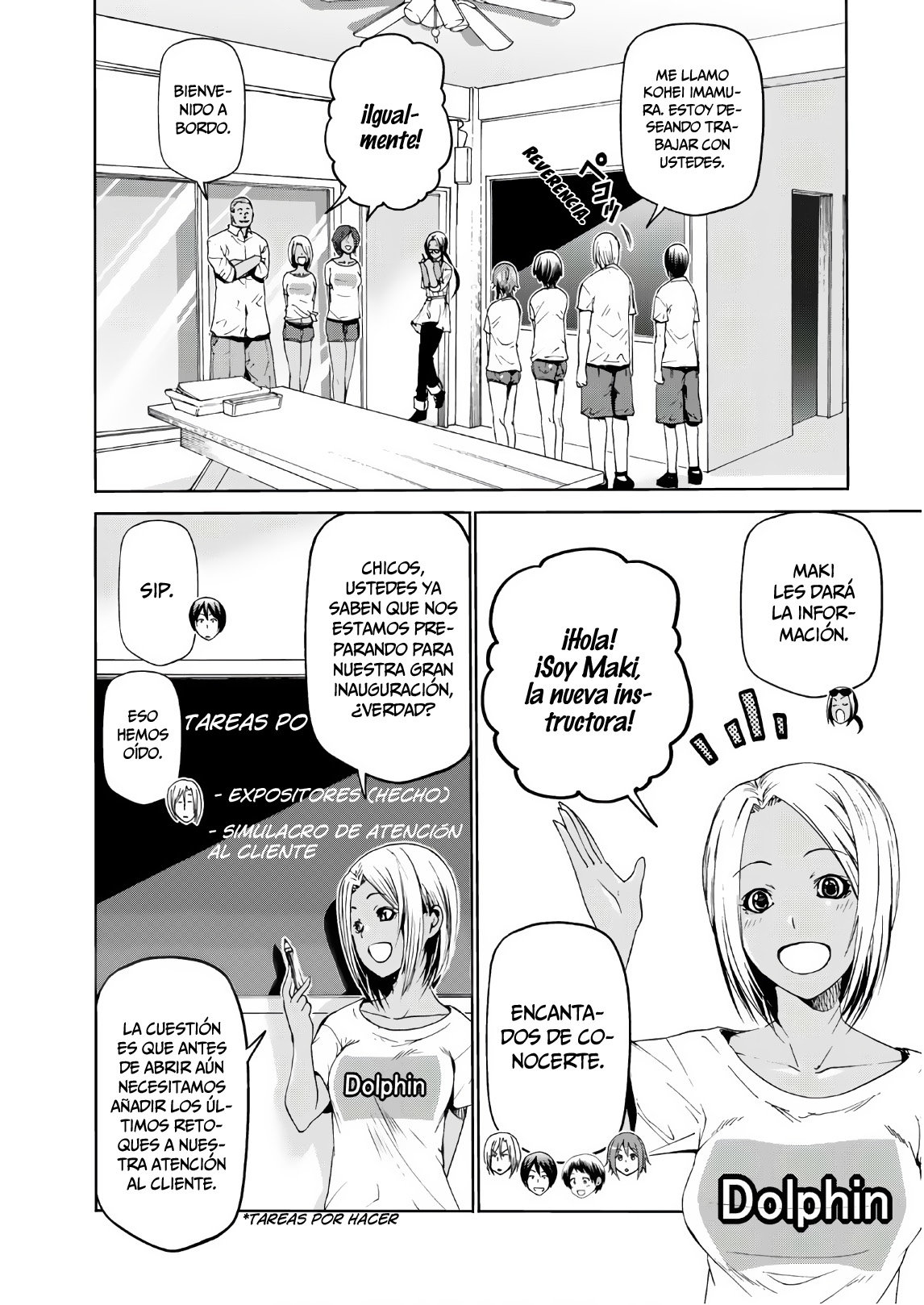Read Grand Blue (es) Manga Online