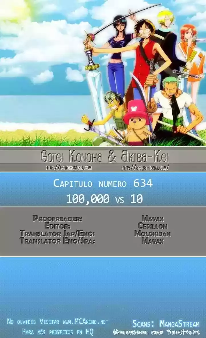 Read One Piece (es) Manga Online