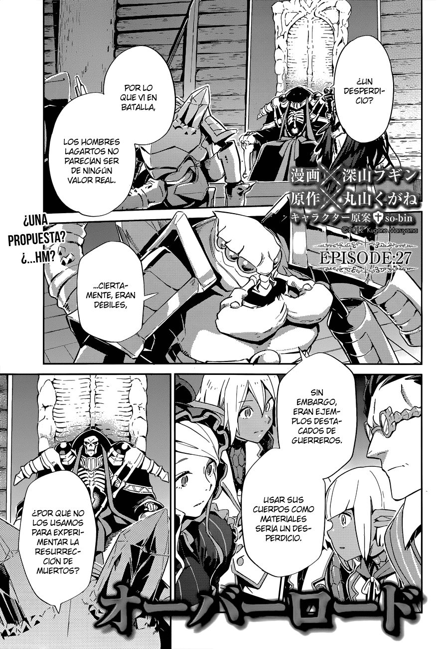 Read Overlord (es) Manga Online