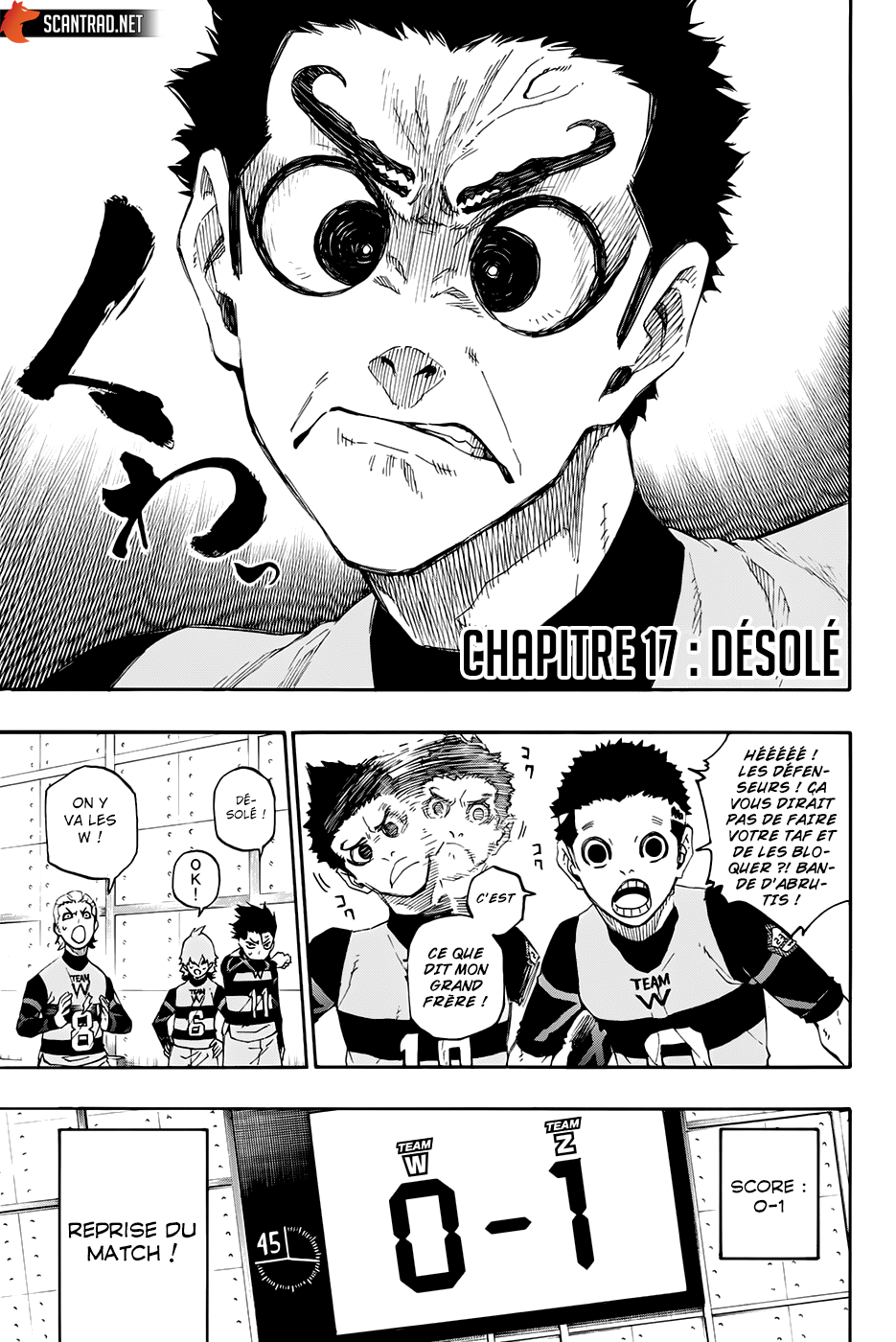 Read Blue Lock (fr) Manga Online
