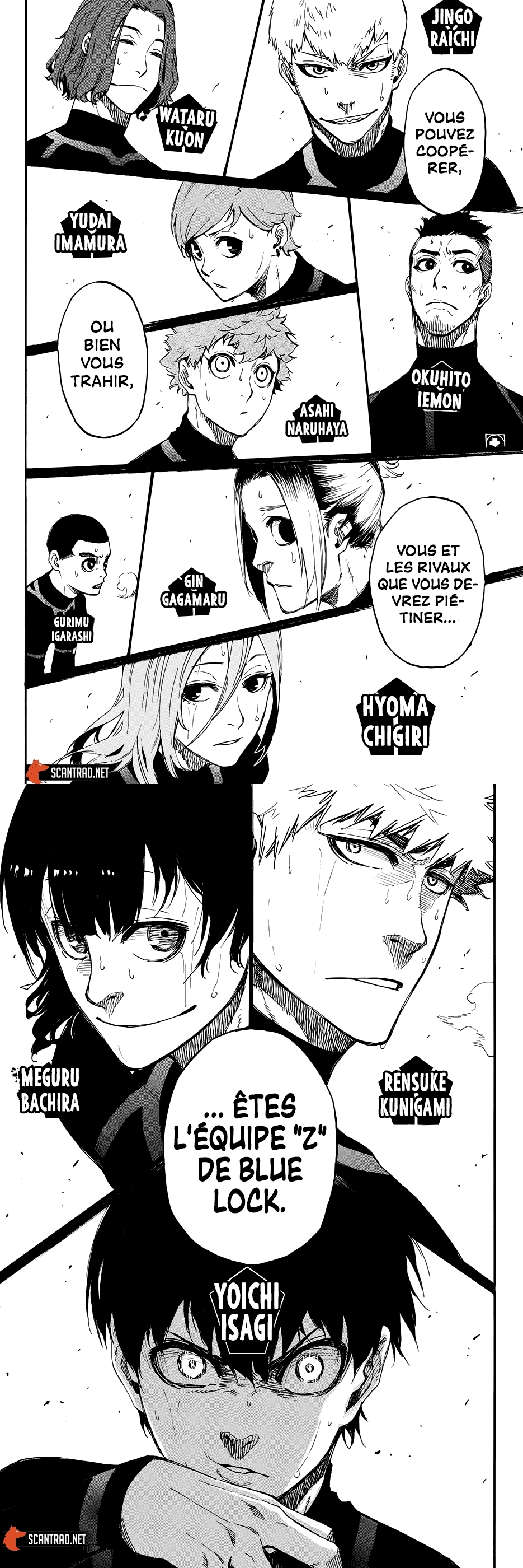 Read Blue Lock (fr) Manga Online