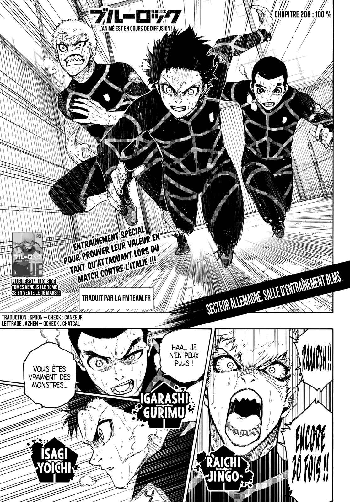 Read Blue Lock (fr) Manga Online