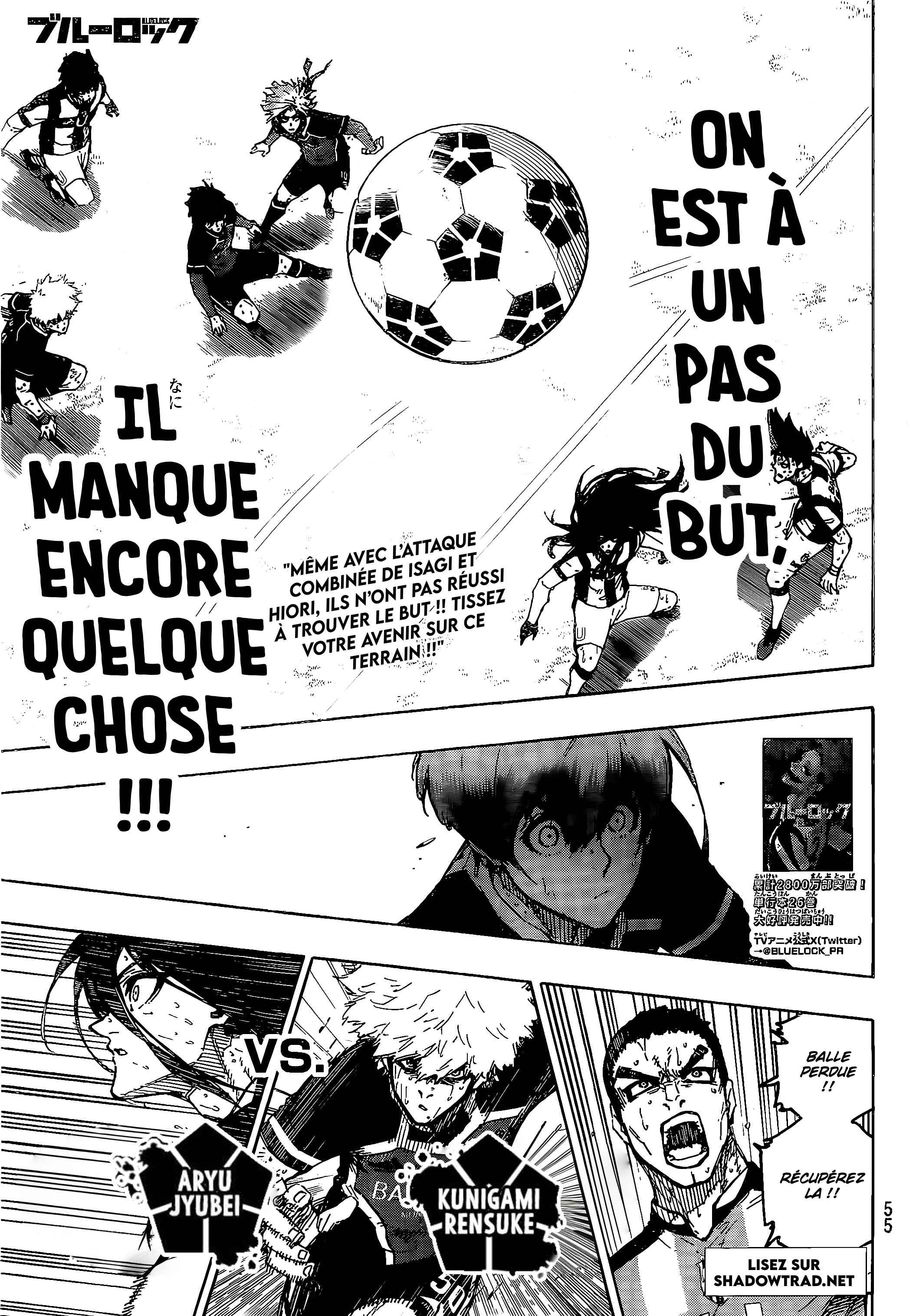 Read Blue Lock (fr) Manga Online