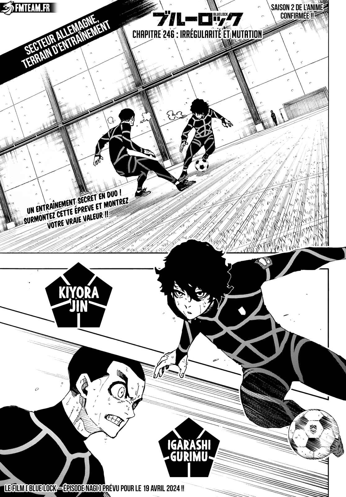 Read Blue Lock (fr) Manga Online