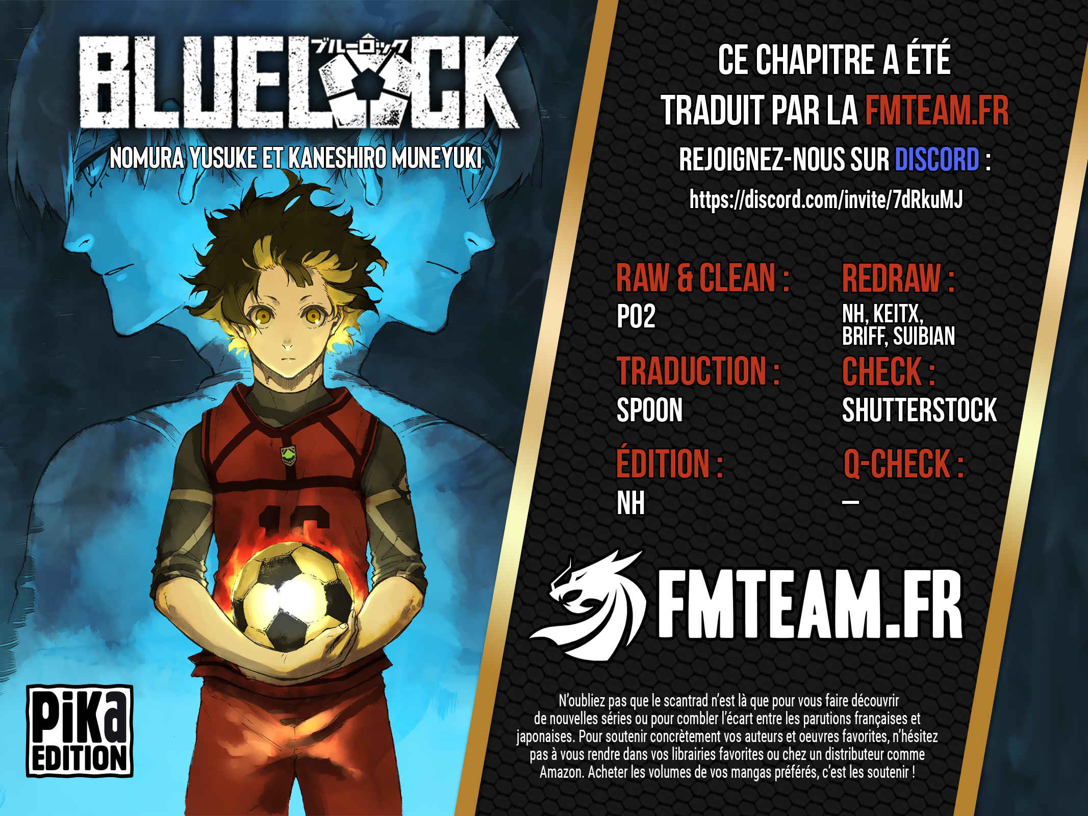 Read Blue Lock (fr) Manga Online